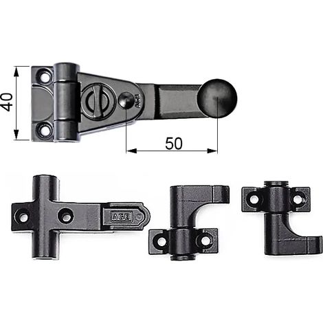 Kit Spagnoletta AGB Base Ridotta per 1 Anta H009030793 (1/2)