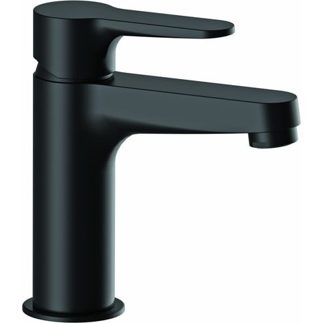 Miscelatore lavabo nero opaco moderno ed elegante serie winner (1/2)