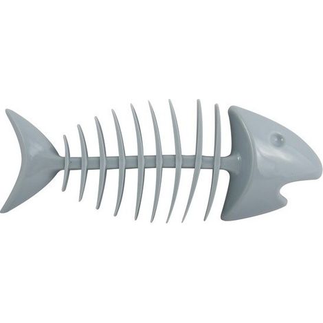 Jabonera de PVC FISH Gris MSV