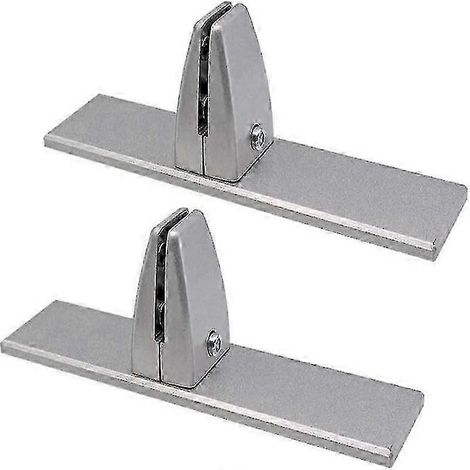 Pinces de fixation pour séparateur de bureau (vis incluses) (1/5)