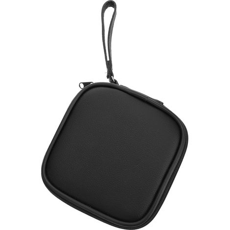 Pochette Portables pour Accessoires Numériques de Rangement en Duvet Fermeture Éclair Robuste, 2 Compartiments pour Voyage (1/5)