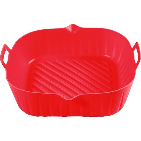 Tapis cuisson silicone friteuse air, antiadhésif réutilisable alimentaire (1/5)