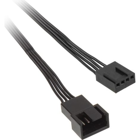 Kolink 4-Pin PWM Verlängerung 30 cm - schwarz