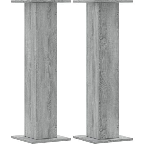 Portavasi per fiori set di 2 pezzi in legno ingegnerizzato Sonoma grigio 020045366