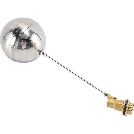 Vanne à flotteur DN20, capteur de niveau d'eau à filetage extérieur G3/4", flotteur de piscine, édition 0724 (1/5)