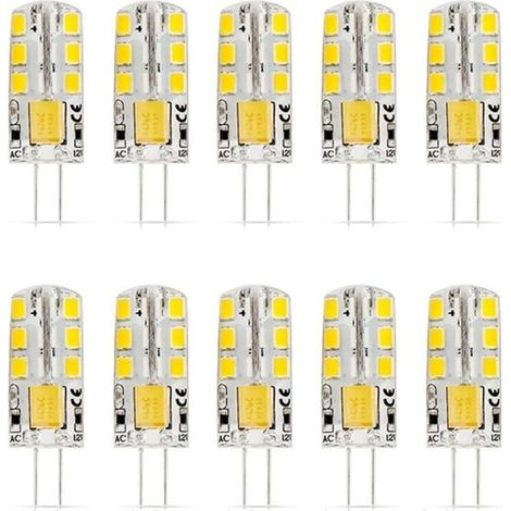 (Blanc Chaud)Ampoule LED - Culot G4 - Blanc Chaud - 3.5W - Equivalence 25W (1/4)