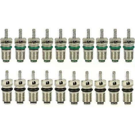 10-teiliges Set AC R134A Ventilkern-Reparaturset für Kfz-Klimaanlagen, hitzebeständig, inklusive Nadeln (1/4)
