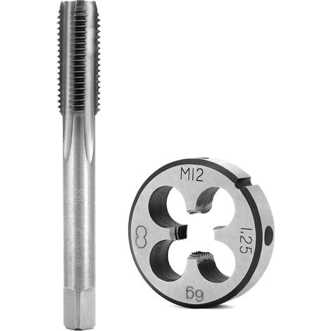 Taraud M12x1.25mm, jeu de tarauds et filières (1/5)
