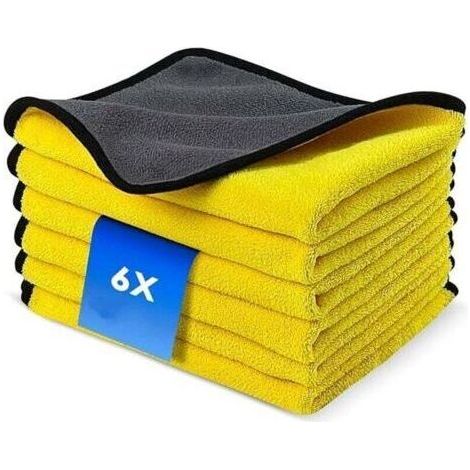 Bande Antidérapante adhésive, Forte Adhésif, Ruban Autocollant Anti-dérapante, pour Intérieur et Extérieur, pour la Sécurité au Travail et la Maison. Bande Sécurité, Noir/Jaune, 2 pièce 10Mx5cm (1/4)