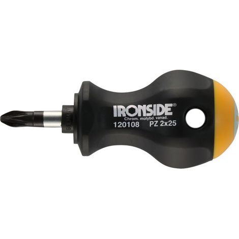 Tournevis Ironside 120107 Pozidriv acier CV 25 mm