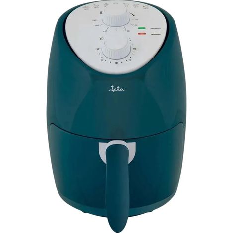 Freidora JATA JEFR5392, 2 l, 1000 W. Control de temperatura (80-200 °C). Temporizador de 30 minutos. Fácil de usar. Diseño compa (1/3)