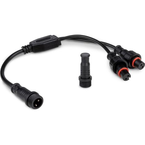 2-fach 2-Polig Verteiler für Stecksystem SETLINK einfarbig IP65