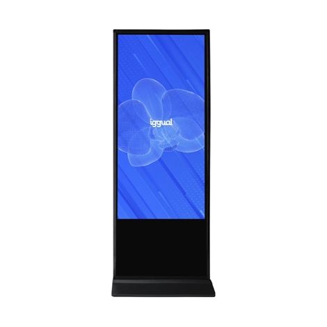 ORCHID TI-55 Alto Brillo Diseño de quiosco 139,7 cm (55) LCD Wifi 1500 cd / m² 4K Ultra HD Negro Pantalla táctil Procesador incorporado Windows 11 Pr