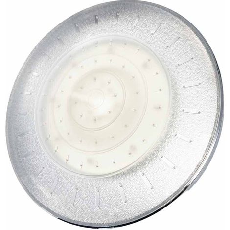 TRADE SHOP - Soffione Doccia Tondo 22cm Led Rgb Colorati Bagno Miscelatore 79904 Cromoterapia -