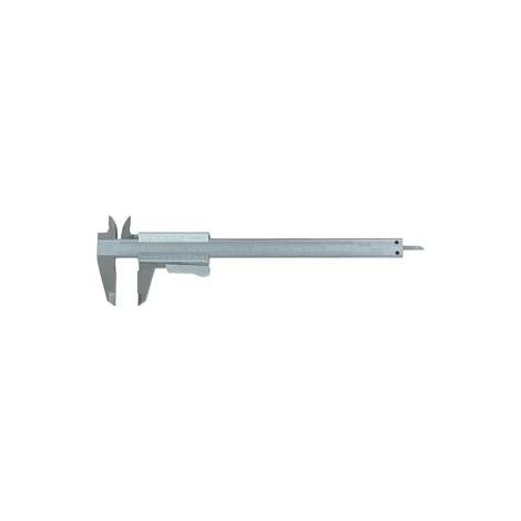 1PZ CALIBRO CINQUANTESIMALE MONOBLOCCO CURSORE BLOCCAGGIO AUTOMATICO lettura ut