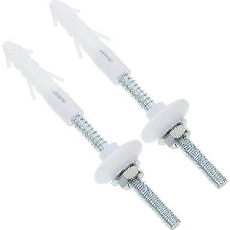 Vis de fixation universelle Veemoon pour lavabo, robuste, pour installation murale de lavabo. (1/5)