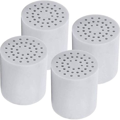 Cartouches Filtrantes Universelles pour Douche à 15 éTages (Paquet de 4) éLimine Le Chlore, Les Micro-Organismes et l'eau Dure - Remplacement (1/5)