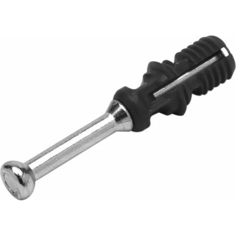 Ferrure d'assemblage excentrique diamètre 15 mm - PERMO - Goujon rapide zingué - vendu par 100 non déconditionnable - 8 x 24 mm