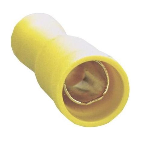 Sinuslive 4016631005907 Terminales redondos dorados amarillos 10 pcs