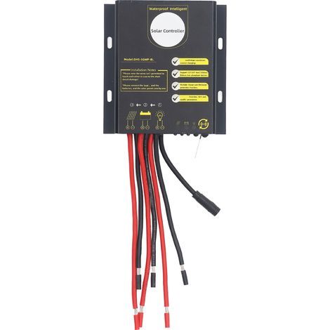 12-24V 30A PWM-Solarladeregler, Bluetooth, wasserfest, einstellbarer Universalregler für Li-Ion-Batterien (1/5)