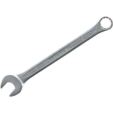 Cle mixte plate oeil - 17 mm 220 mm