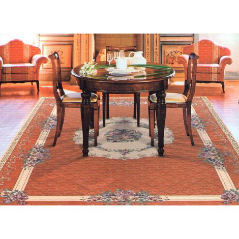 Tappeto Velour Antiscivolo Modello Bouquet By Suardi, misura65x110(2 tappeti)coloreBeige (1/2)