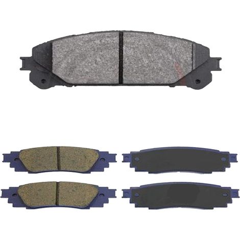 KIT PASTIGLIE FRENO ANTERIORI E POSTERIORI compatibile con TOYOTA FJ CRUISER (GSJ1) / PASTIGLIE FRENANTI AUTO OEM P 83 102,P 83 024 / SOSTITUZIONE DIRETTA / BASSA POLVERE / SILENZIOSO