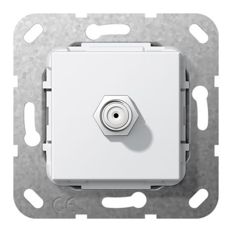 GIRA 565003 - ADATTATORE A PRESA SAT F, COLORE: BIANCO