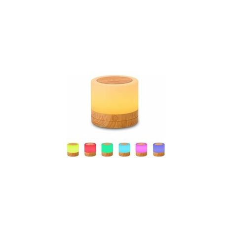 EASYCOMFORT Lampe de Chevet, Veilleuse Lampe de Chevet Chambre Tactile Rechargeable USB, LED Petite Lampe Chevet, Lampe de Chevet avec Fonction Minuterie (1/4)