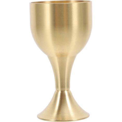 Gobelet en alliage de cuivre, coupe à vin antique, gobelet à liqueur en métal, coupe rétro