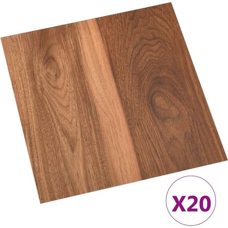 vidaXL Tablones de suelo autoadhesivos Color madera 30,5 x 30,5 cm (1/2)