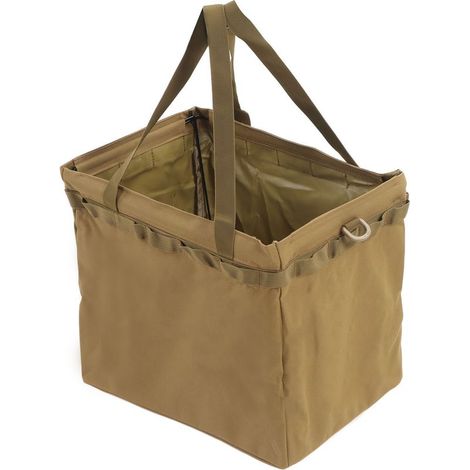 Sac à outils d'extérieur pliable grande capacité, multifonctionnel, pour le camping, la vaisselle et les pique-niques/barbecues, kaki (1/5)