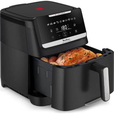 Moulinex Easy Fry Silence Einzelbild 7 l Eigenständig 1800 W Heißluftfritteuse Schwarz
