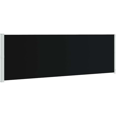 Maison Exclusive - Seitenmarkise Ausziehbar 200x600 cm Schwarz