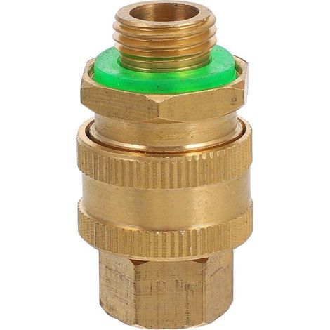 Raccord Rapide en Laiton Robuste pour Tuyau de Pulvérisation, Adaptateur Femelle M14 X 1,5, Connexion Simple pour Nettoyeur Haute Pression et Usage Jardinier (1/5)