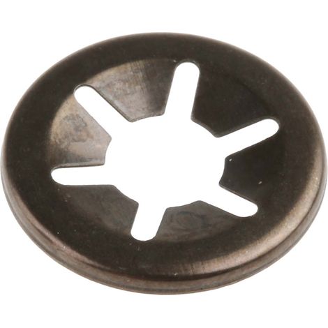 Rs Pro – Rondelle autobloquante 6mm en acier émaillé – Lot de 50 – Anneaux de blocage à pression pour fixation sécurisée