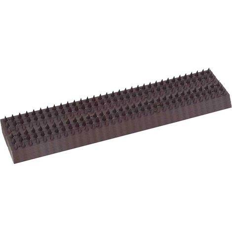vidaXL Pinchos anti pájaros control de aves 20 unidades 49x4,5x1,7 cm (1/3)