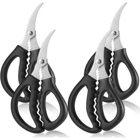Stainless Steel Kitchen Scissors for Shrimp, Lobster, Fish, Crabs, Seafood (1/5)