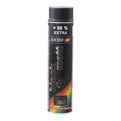 Motip Rallye Schwarz Matt 600ml