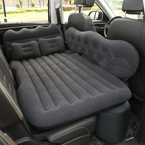 royaluxe -Matelas Voiture Lit De Voyage Gonflable Maison Tapis De Camping En Plein Air Flocage Arrière Plus Matelas D'air pour SUV (1/5)