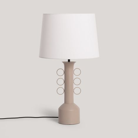 Lampe à Poser Métal Veravil Beige (1/5)