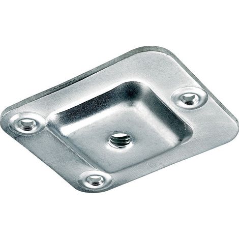Plaque De Montage Acier À Visser X H.67 Mm X L.58 Mm