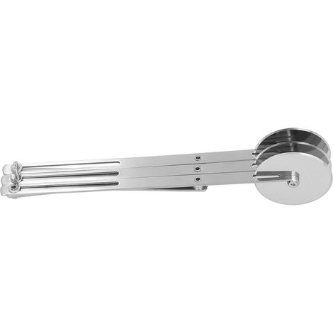 Rouleau à pâte multi-roues en acier inoxydable, séparateur, coupe-biscuits, pâtisseries, coupe-pizzas, outils de pâtisserie, 3 roues (1/5)