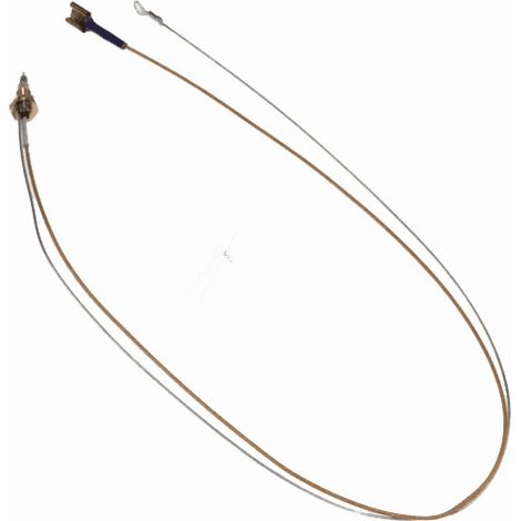 THERMOCOUPLE BRULEUR BIFILARE L=600 POUR CUISINIERE ARISTON - C00118495 (1/2)