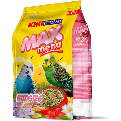 Kiki Max Menu Perruches - Aliment complet pour perruches