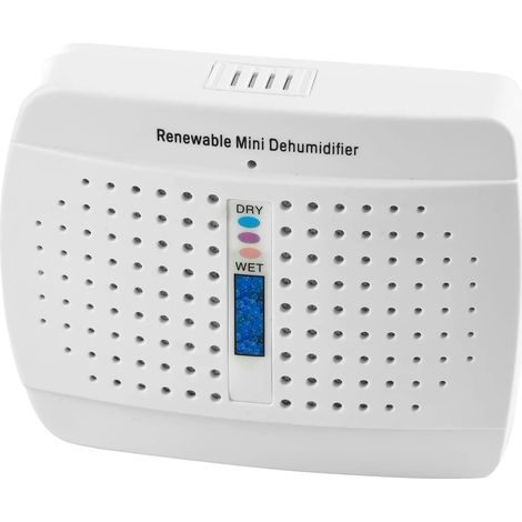 Déshumidificateur domestique réutilisable, résistant aux moisissures et absorbant l'humidité, adapté aux espaces intérieurs tels que les armoires. (1/5)