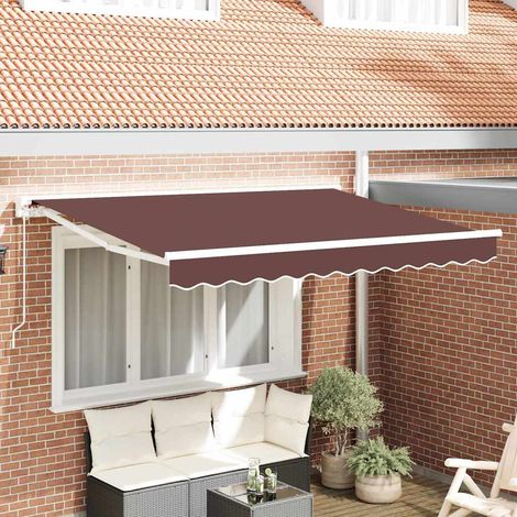 Estructura del Toldo Marrón 250 x 200 cm