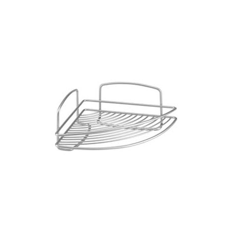 MENSOLA ANGOLARE 1 PIANO SERIE ONDA- - cm.22x22x11 - 1 pezzi METALTEX