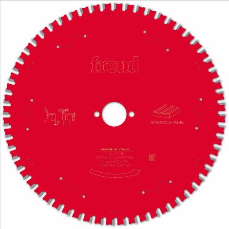 Sägeblatt für Handkreissäge FREUD - Ø270 2,4/2 AL30 Z60 TPB 0° - F03FS09859 -FR27X001H