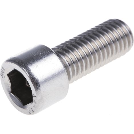 Vis à six pans creux, M12 x 30mm, en Acier Inoxydable ( Prix pour Boîte de 10 ) (1/2)